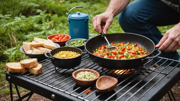 Recettes faciles pour cuisiner en camping