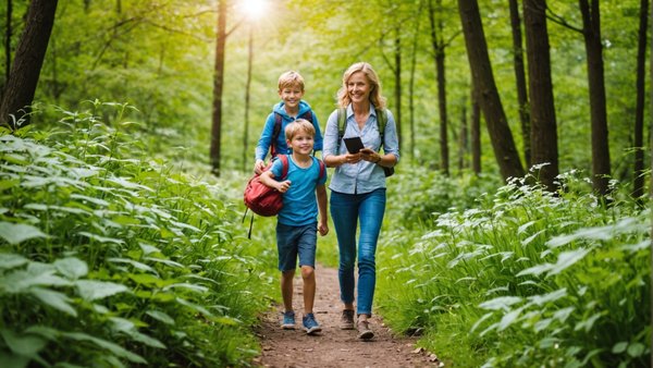 Les meilleures activités familiales pour explorer la nature
