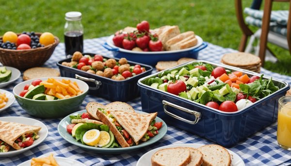 Idées de recettes saines et savoureuses pour vos pique-niques