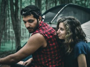 camping couple